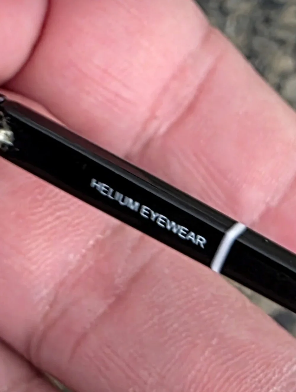 Helium Paris eyewear Italy HE 4004E Black 48-18-135 Full Rim Eyeglasses Frames